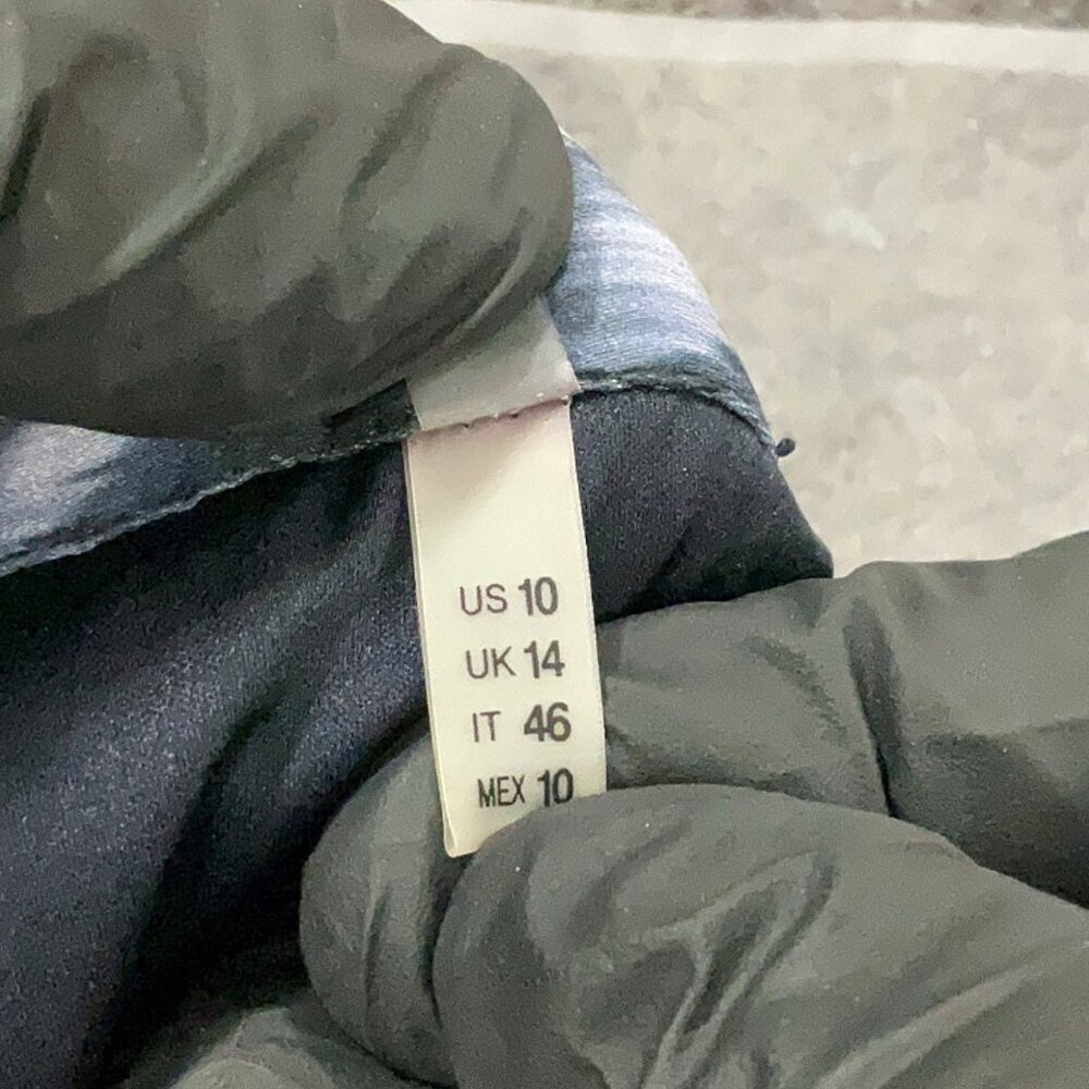 Elie Tahari 2-Piece Set – Silk Top (M) & Pleated Midi Skirt (10 Medium) Coord - Picture 10 of 11